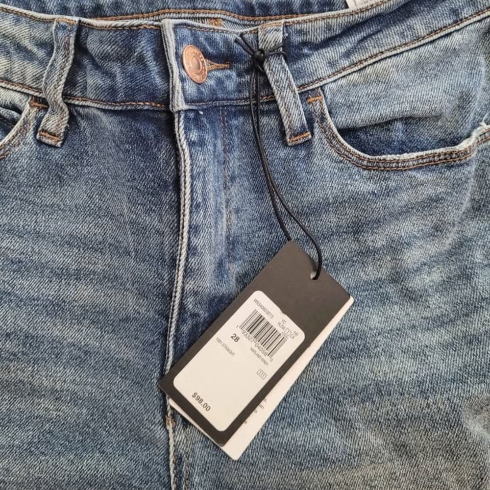 Guess Classic Blue Cropped Jeans